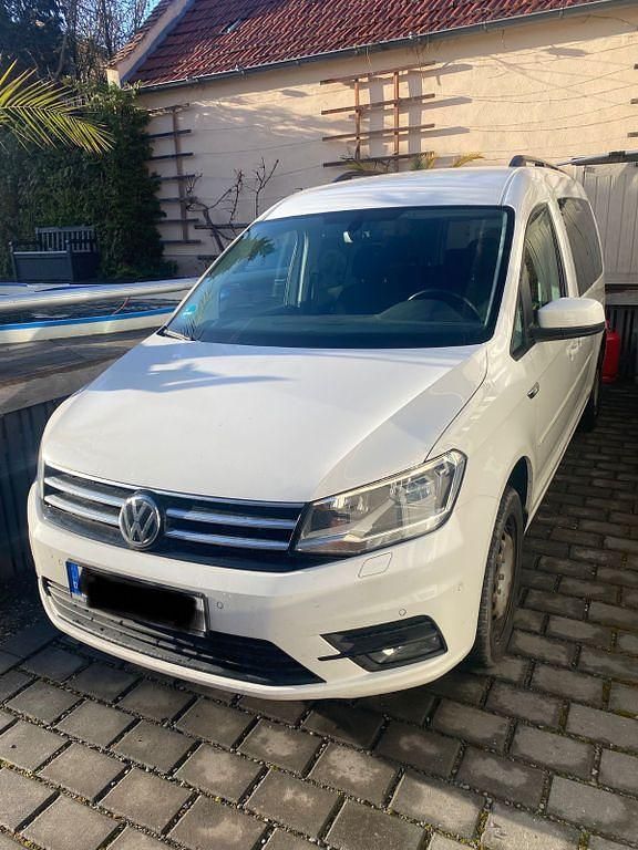 Gebraucht VW Caddy Maxi 102 PS (75 kW) 2019 Weiß Van / Kleinbus