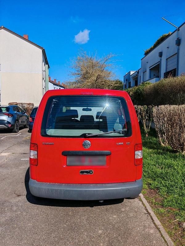 Gebraucht VW Caddy Life 102 PS (75 kW) 2009 Rot Van / Kleinbus