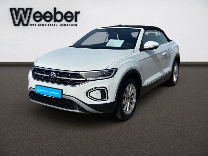 Gebraucht VW T-Roc Cabriolet Style 116 PS (85 kW) 2024 Pure white Cabrio