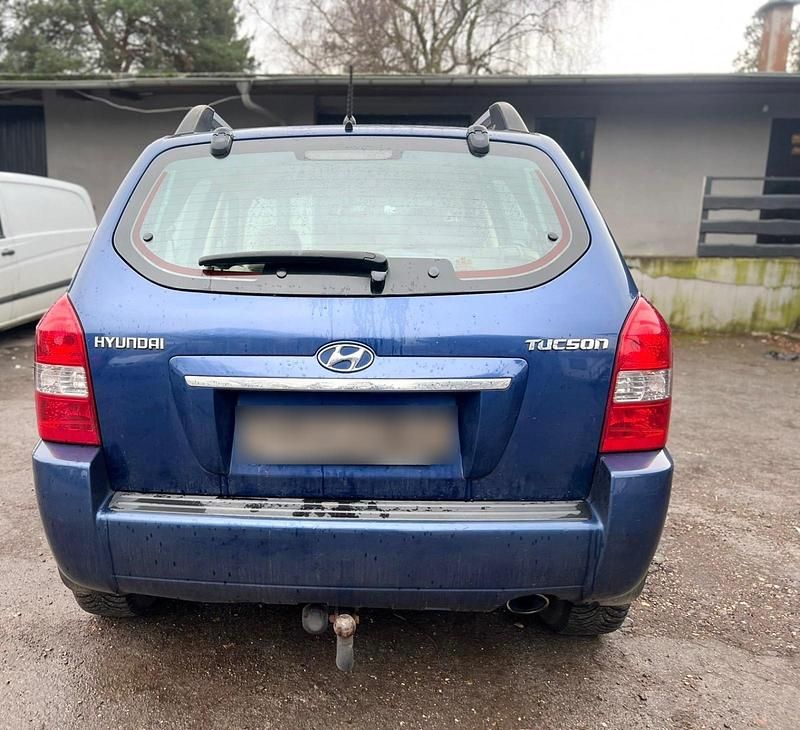 Gebraucht Hyundai Tucson 141 PS (103 kW) 2008 Blau SUV