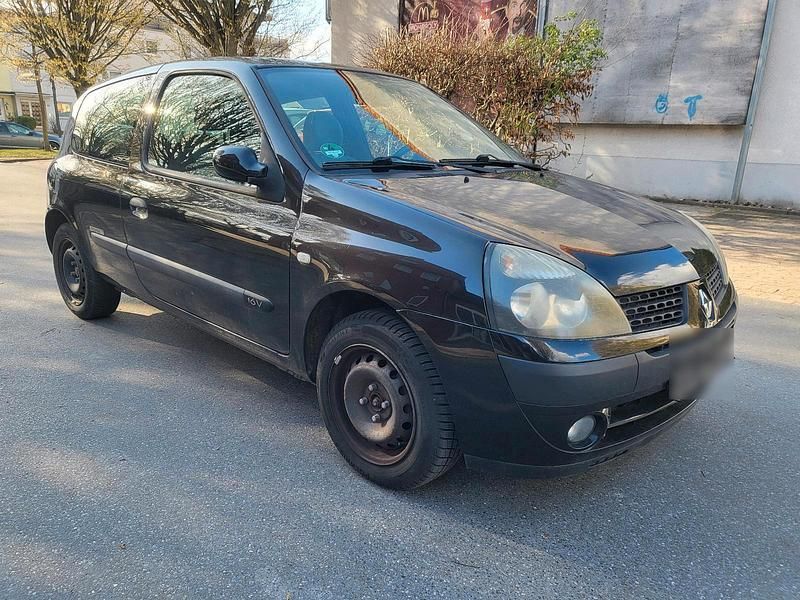 Gebraucht Renault Clio II 70 PS (51 kW) 2003 Schwarz Kleinwagen