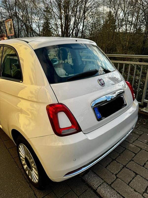 Gebraucht Fiat 500 Lounge 69 PS (50 kW) 2016 Weiß Cabrio