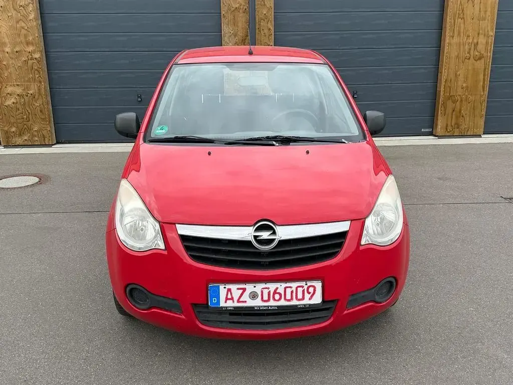 Gebraucht Opel Agila Edition 68 PS (50 kW) 2010 Rot Kleinwagen