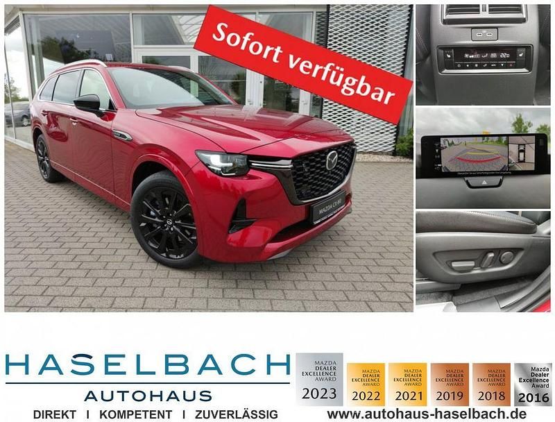 Rot Neu 2025 Mazda CX-80 Homura-Line SUV | 57.970 € (Etwas zu teuer) - Bild 1/4