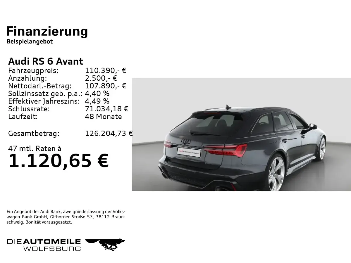 Gebraucht Audi RS6 600 PS (441 kW) 2025 Kombi