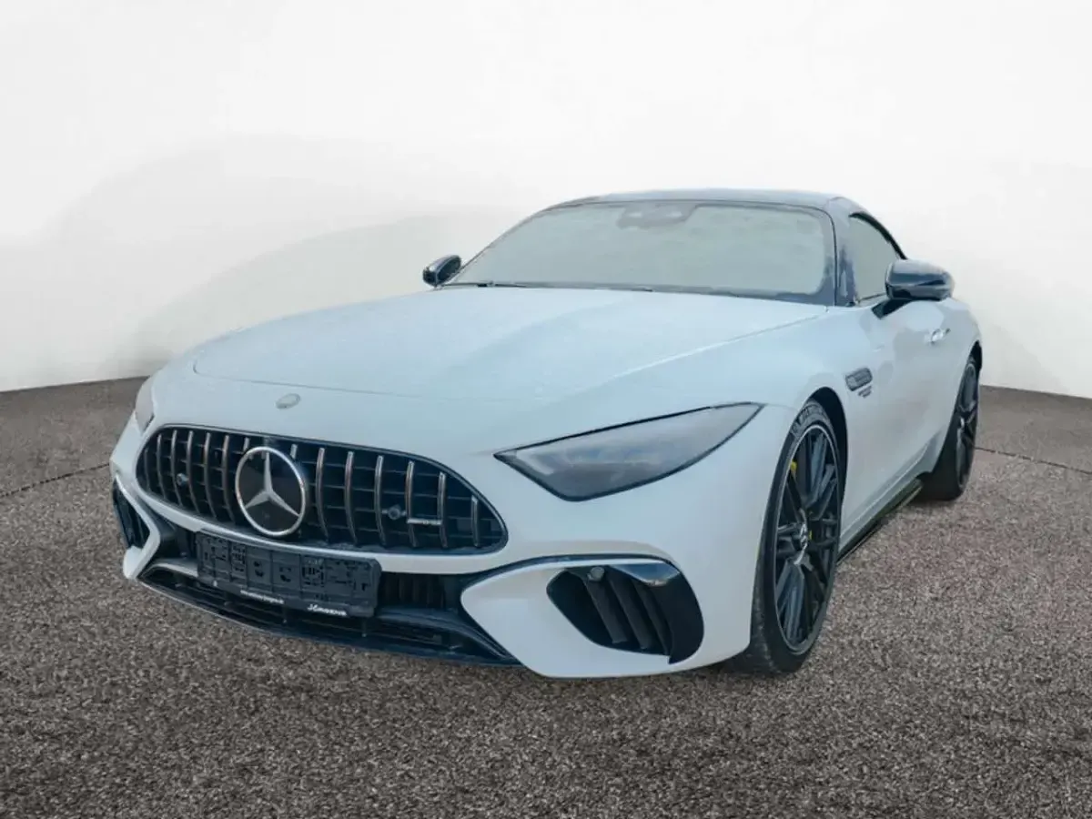 Gebraucht Mercedes SL63 AMG AMG 585 PS (430 kW) 2026 Weiss manufaktur lack manufakt Cabrio