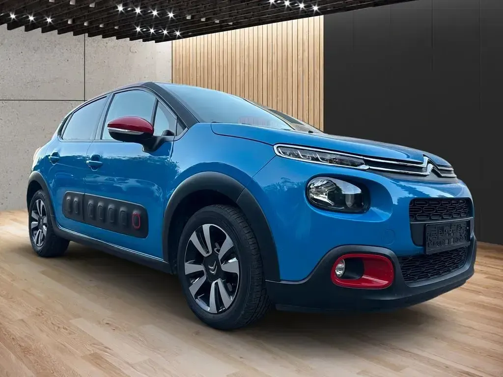 Gebraucht Citroën C3 Shine 110 PS (80 kW) 2019 Blau Kleinwagen