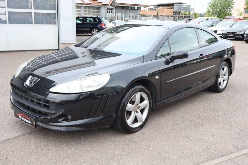 Schwarz Gebraucht 2006 Peugeot 407 Sport Coupé | 3.990 € (Teuer) - Bild 1/4