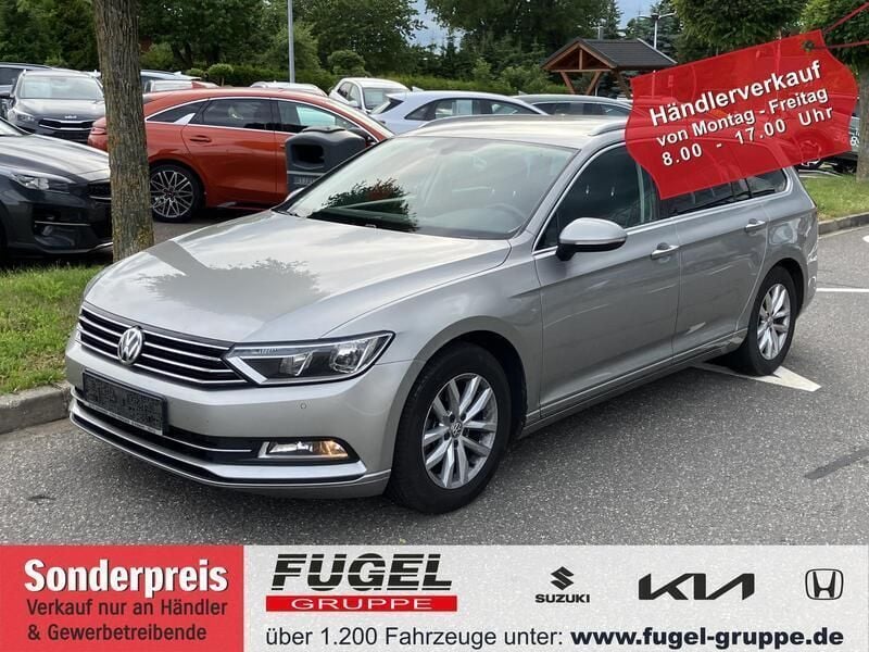 Tungsten silver metallic Gebraucht 2015 VW Passat Comfortline Kombi | 9.999 € (Superpreis) - Bild 1/4