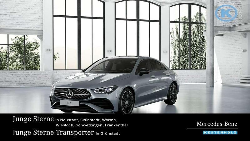 Lack hightechsilber Gebraucht 2024 Mercedes CLA250 AMG Limousine | 46.880 € (Teuer) - Bild 1/4