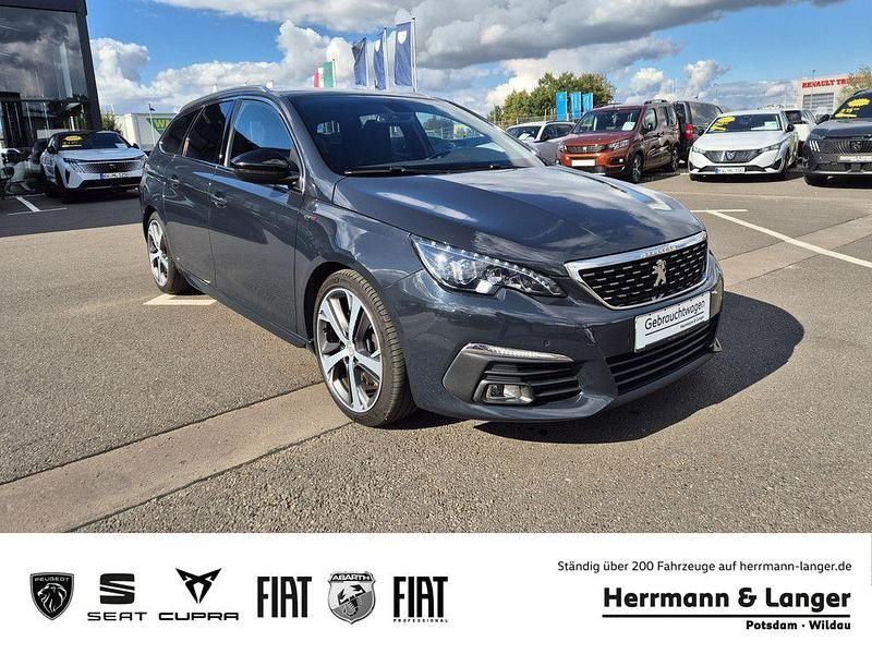 Grau / hurricane grau (metallic) Gebraucht 2018 Peugeot 308 GTi Kombi | 14.999 € (Fairer Preis) - Bild 1/4