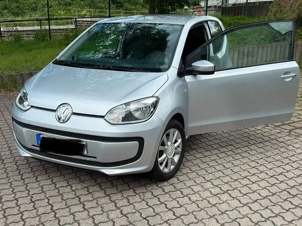 Gebraucht VW up! 60 PS (44 kW) 2014 Silber Kleinwagen