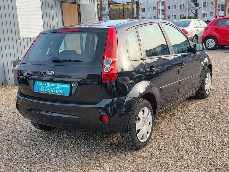 Gebraucht Ford Fiesta 60 PS (44 kW) 2008 Schwarz Kleinwagen