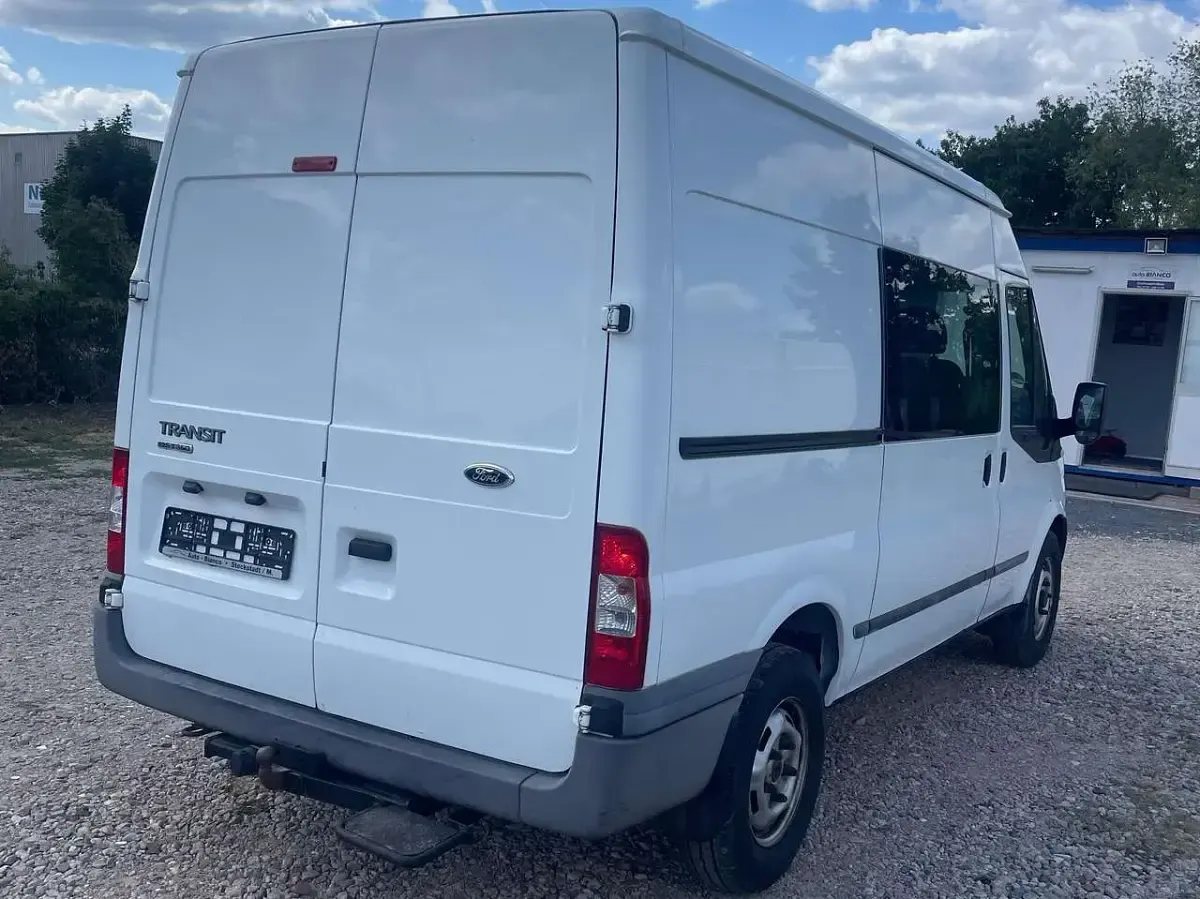 Gebraucht Ford Transit 125 PS (91 kW) 2013 Frostweiß Van