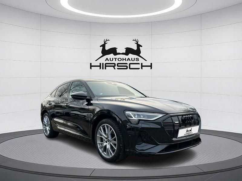 Gebraucht Audi e-tron Sportback S-Line 300 kW (408 PS) 2022 Schwarz SUV