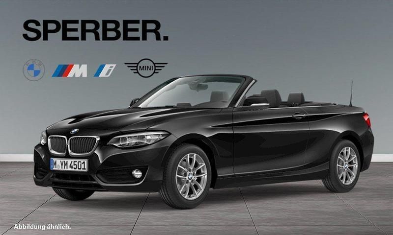 Schwarz Gebraucht 2018 BMW 218 Cabrio | 18.700 € (Fairer Preis) - Bild 1/4