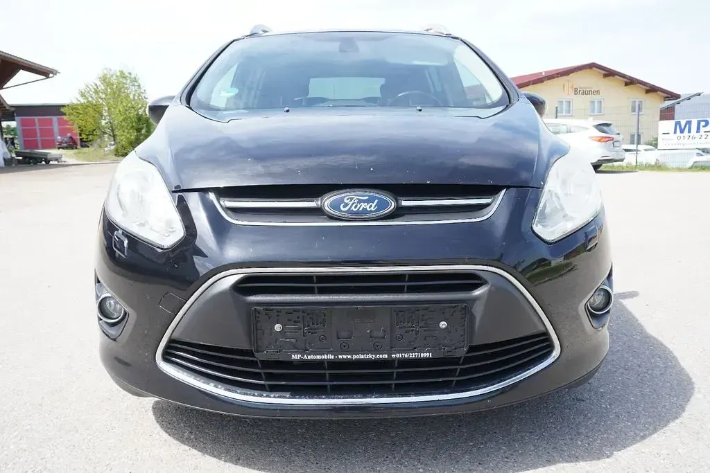 Gebraucht Ford Grand C-Max Trend 116 PS (85 kW) 2012 Pantherschwarz metallic Van / Kleinbus