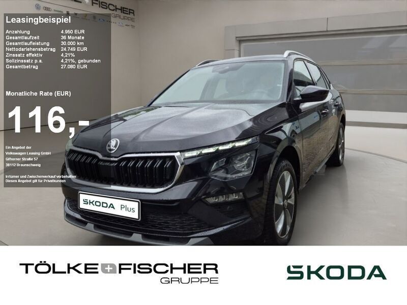 Schwarz magic perleffekt (metallic) Gebraucht 2024 Skoda Kamiq Selection SUV | 24.289 € (Fairer Preis) - Bild 1/4