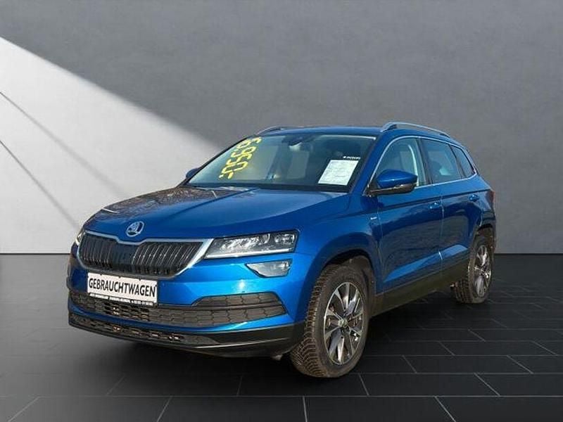 Blau Gebraucht 2020 Skoda Karoq Drive SUV | 16.950 € (Guter Preis) - Bild 1/4