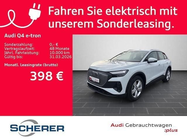 Gebraucht Audi Q4 e-tron Ambiente 210 kW (286 PS) 2025 Gletscherweiß metallic (metallic) SUV