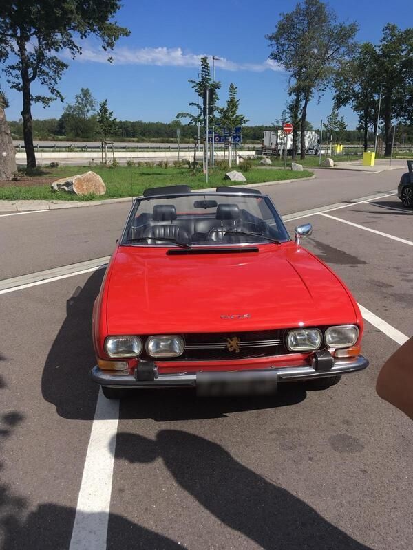 Rot Gebraucht 1971 Peugeot 504 Cabrio | 27.500 € - Bild 1/4