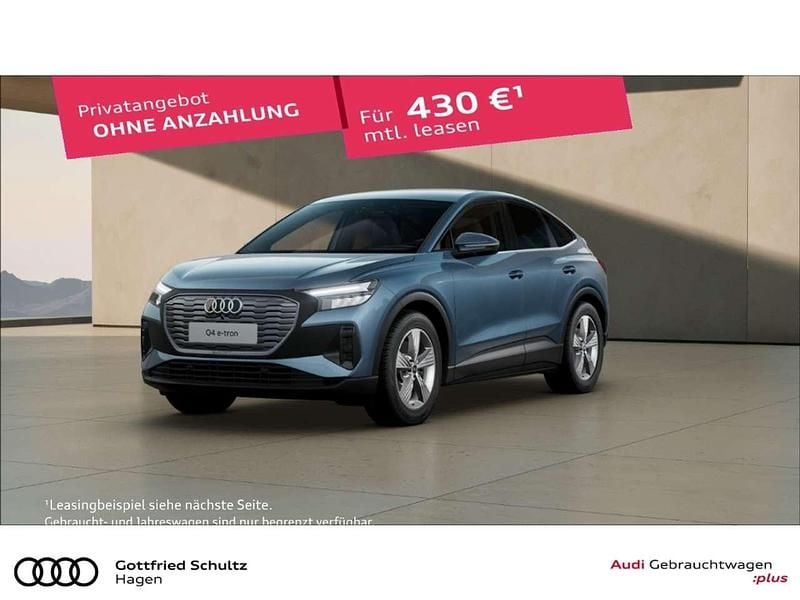 Gebraucht Audi Q4 Sportback e-tron Comfort 210 kW (286 PS) 2025 Geysirblau metallic SUV