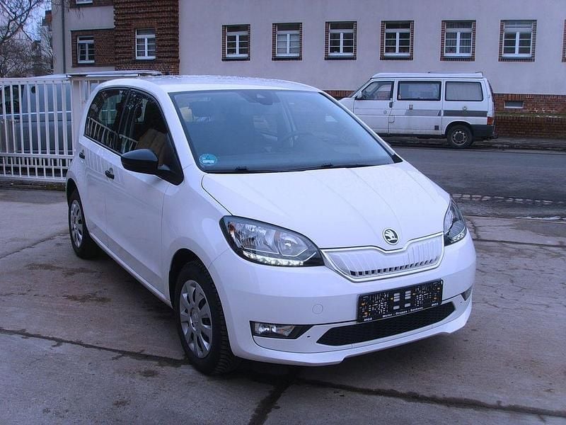 Gebraucht Skoda Citigo-e IV Ambition 61 kW (83 PS) 2020 Weiß Kleinwagen