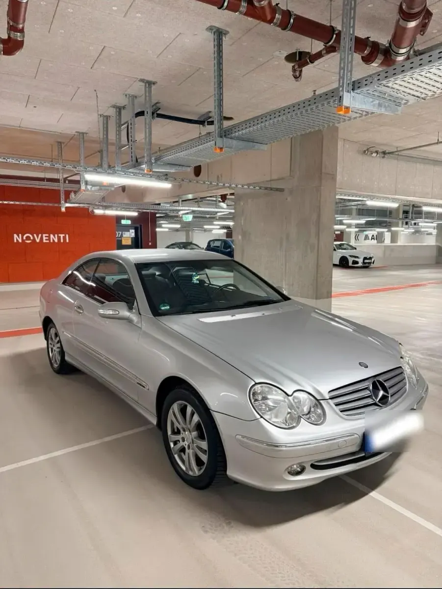 Gebraucht Mercedes CLK200 Elegance 163 PS (119 kW) 2004 Silber Coupé