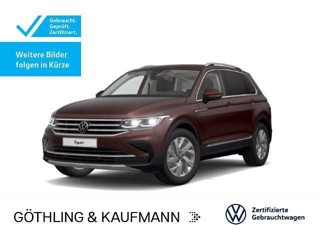 Ginger brown metallic Gebraucht 2021 VW Tiguan Elegance SUV | 27.900 € (Fairer Preis) - Bild 1/3