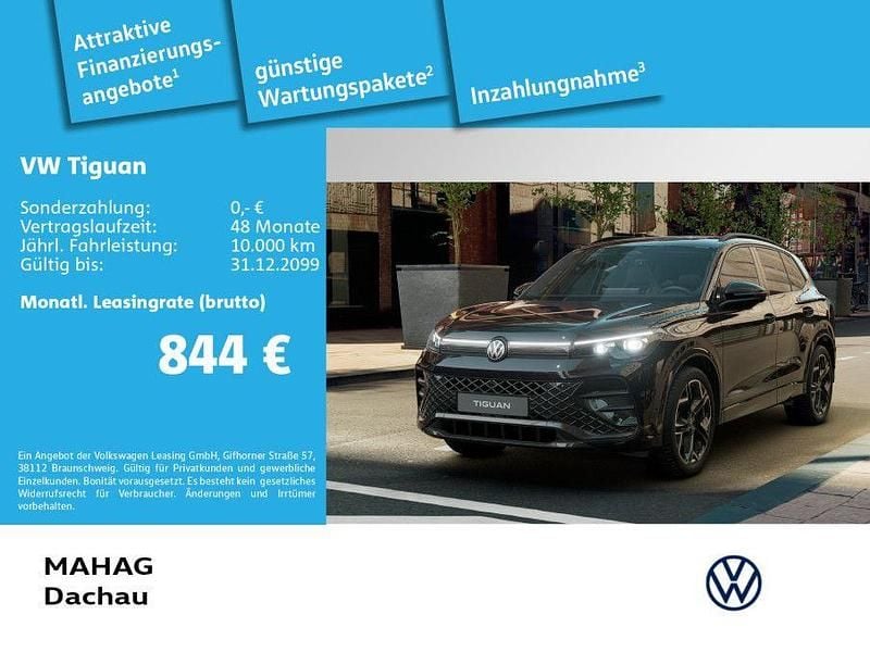 Schwarz Gebraucht 2026 VW Tiguan R-line SUV | 63.390 € - Bild 1/1