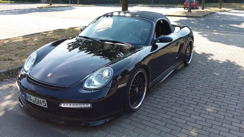 Schwarz Gebraucht 2005 Porsche Boxster S Cabrio | 22.999 € (Fairer Preis) - Bild 1/4
