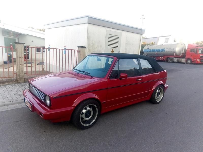 Gebraucht VW Golf Cabriolet 1990 Rot Cabrio