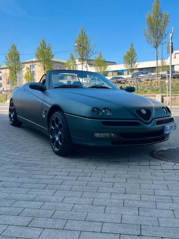 Grün Gebraucht 2002 Alfa Romeo Spider Cabrio | 12.500 € - Bild 1/4