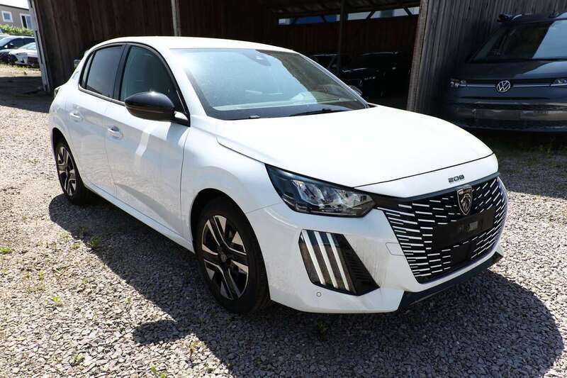 Schneeweiß Neu 2024 Peugeot 208 Allure Kleinwagen | 21.625 € (Superpreis) - Bild 1/4