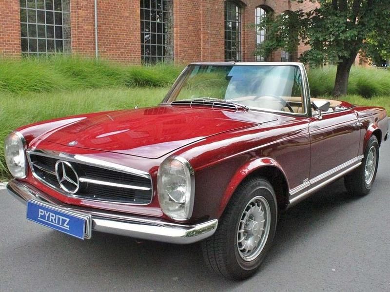 Rot Gebraucht 1969 Mercedes SL280 Cabrio | 129.000 € - Bild 1/4
