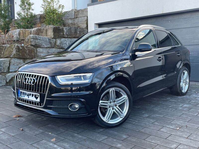 Schwarz Gebraucht 2013 Audi Q3 S-Line SUV | 15.690 € (Fairer Preis) - Bild 1/4