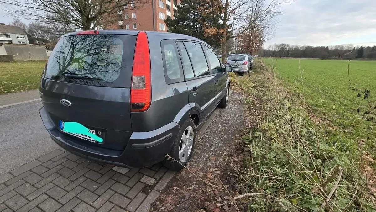 Gebraucht Ford Fusion 2002 Blau Kleinwagen