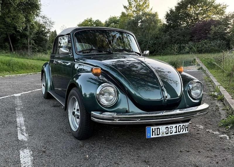 Grün Gebraucht 1973 VW Käfer Cabrio | 14.800 € - Bild 1/4