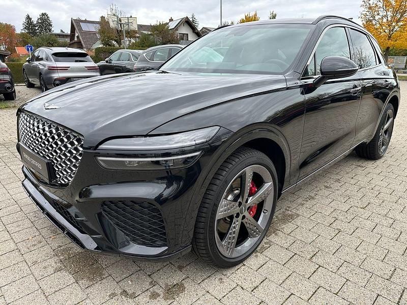 Schwarz Gebraucht 2024 Genesis GV70 Sport SUV | 48.990 € (Guter Preis) - Bild 1/4