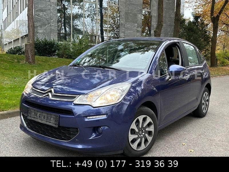 Gebraucht Citroën C3 Tendance 92 PS (67 kW) 2014 Blau Kleinwagen