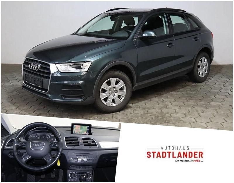 Gebraucht Audi Q3 150 PS (110 kW) 2018 Grün SUV