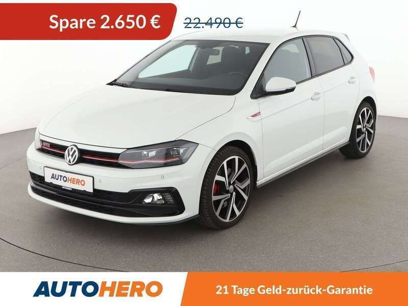 Pure white Gebraucht 2020 VW Polo GTI Kleinwagen | 19.840 € (Guter Preis) - Bild 1/3