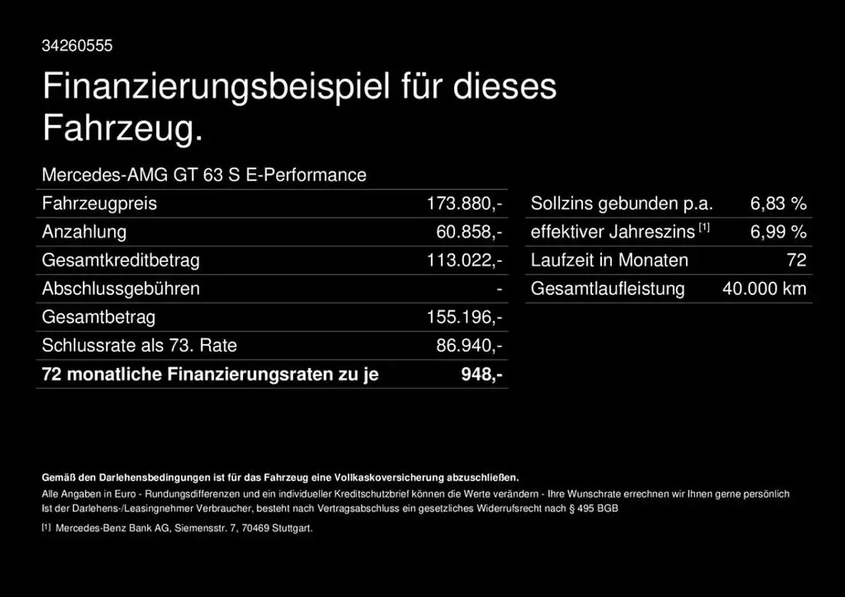 Gebraucht Mercedes AMG GT63 S E Performance AMG 816 PS (600 kW) 2025 Lack obsidianschwarz Coupé