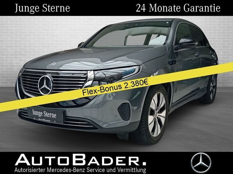 992 selenitgrau Gebraucht 2021 Mercedes EQC400 AMG SUV | 36.095 € (Fairer Preis) - Bild 1/4