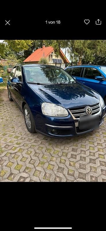 Blau Gebraucht 2010 VW Jetta Limousine | 2.500 € (Superpreis) - Bild 1/4