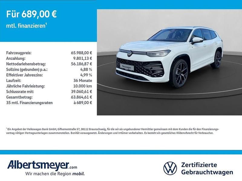 Weiß Gebraucht 2025 VW Tayron R-line SUV | 65.987 € - Bild 1/4