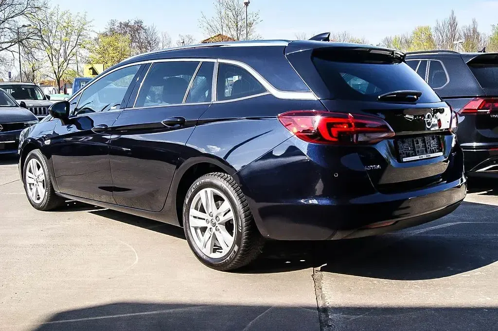 Gebraucht Opel Astra Dynamic 125 PS (91 kW) 2018 Blau Kombi