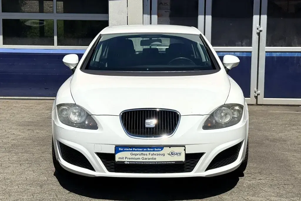 Gebraucht Seat Leon 86 PS (63 kW) 2010 Weiß Kleinwagen