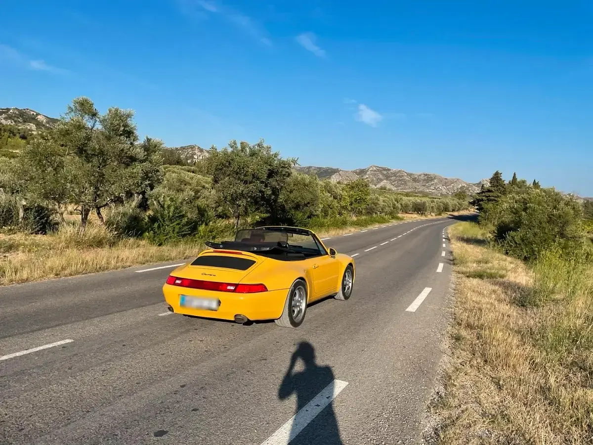 Gebraucht Porsche 993 286 PS (210 kW) 1996 Gelb Cabrio