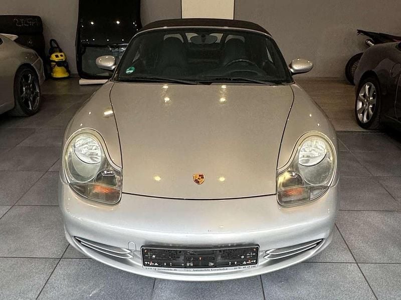 Gebraucht Porsche Boxster 220 PS (161 kW) 2002 Silber Cabrio